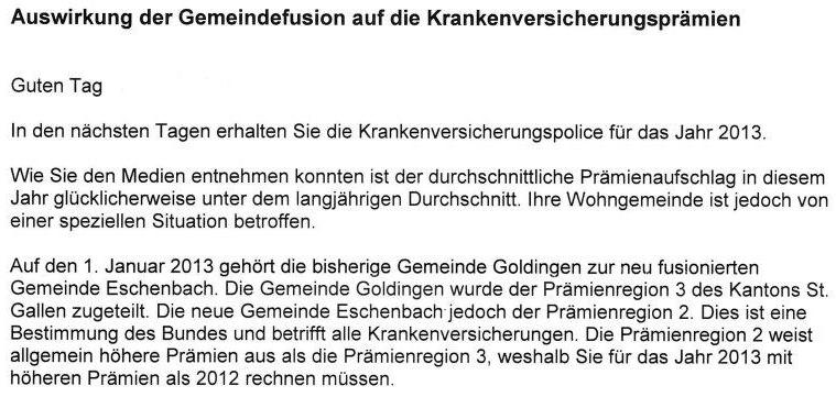 erhöhung KK-Prämien